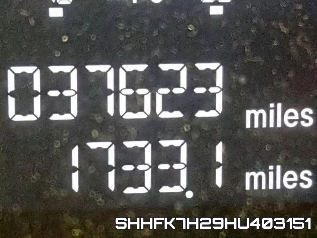 SHHFK7H29HU403151 фото 9