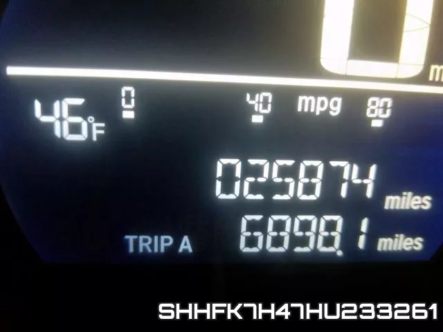 SHHFK7H47HU233261 фото 9