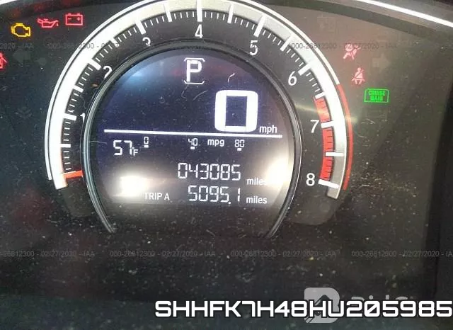 SHHFK7H48HU205985 фото 8