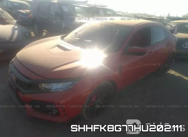 SHHFK8G77HU202111 фото 3