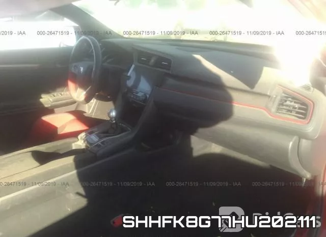 SHHFK8G77HU202111 фото 6