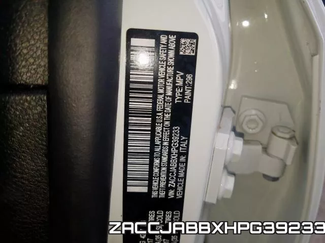 ZACCJABBXHPG39233 фото 2