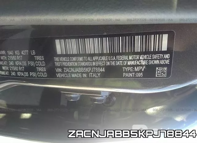 ZACNJABB5KPJ78844 фото 10