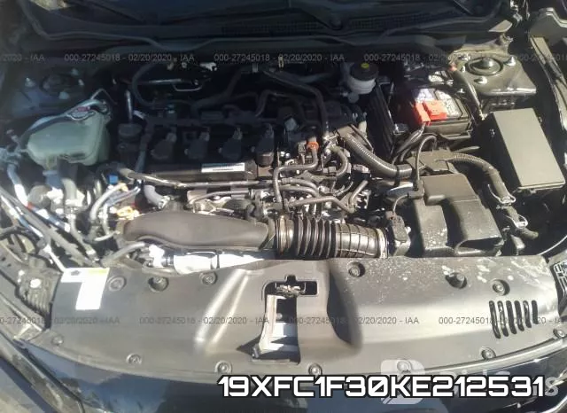 19XFC1F30KE212531 фото 2