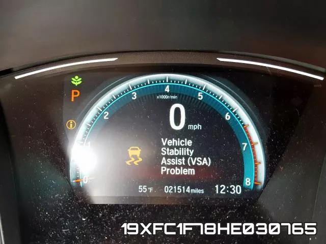19XFC1F78HE030765 фото 9