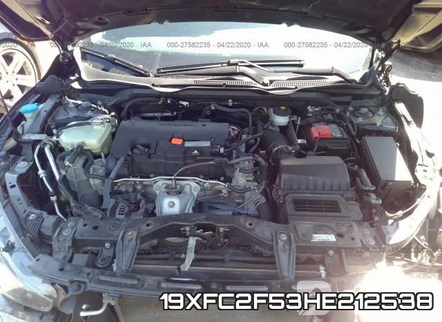 19XFC2F53HE212538 фото 2