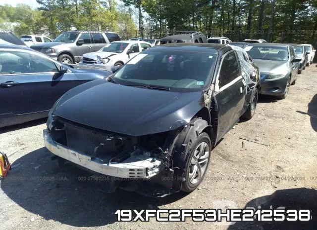 19XFC2F53HE212538 фото 7