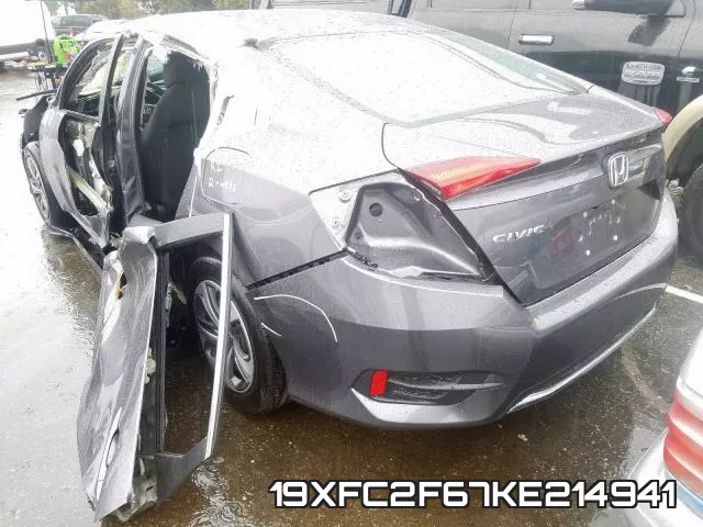 19XFC2F67KE214941 фото 4