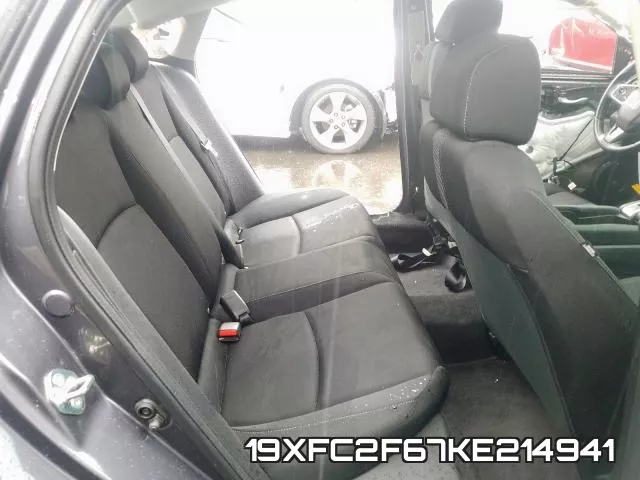 19XFC2F67KE214941 фото 7