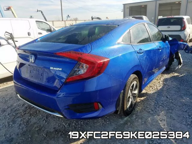 19XFC2F69KE025384 фото 5