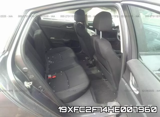 19XFC2F74HE007960 фото 9