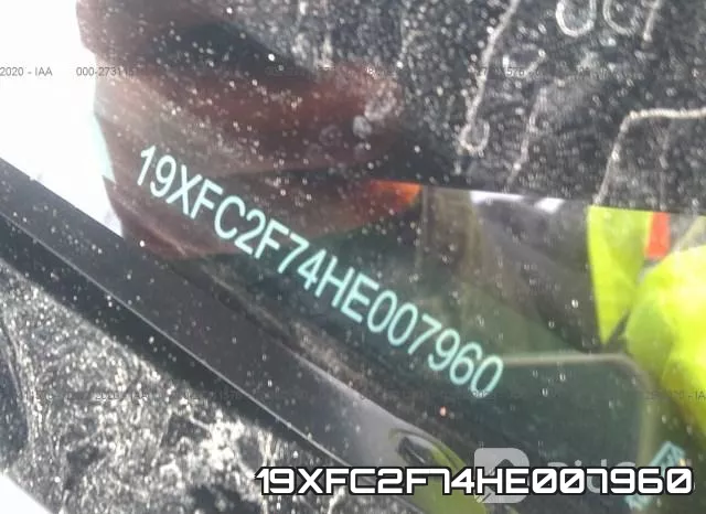19XFC2F74HE007960 фото 10