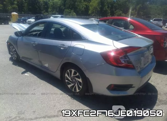 19XFC2F76JE019050 фото 4