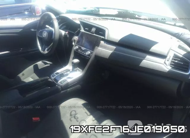 19XFC2F76JE019050 фото 6