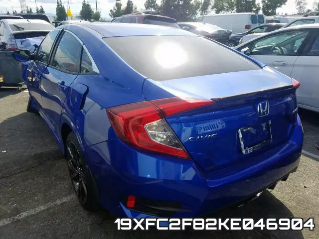 19XFC2F82KE046904 фото 4