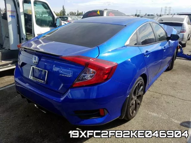 19XFC2F82KE046904 фото 5