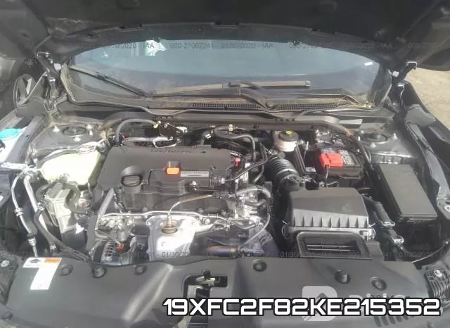 19XFC2F82KE215352 фото 2