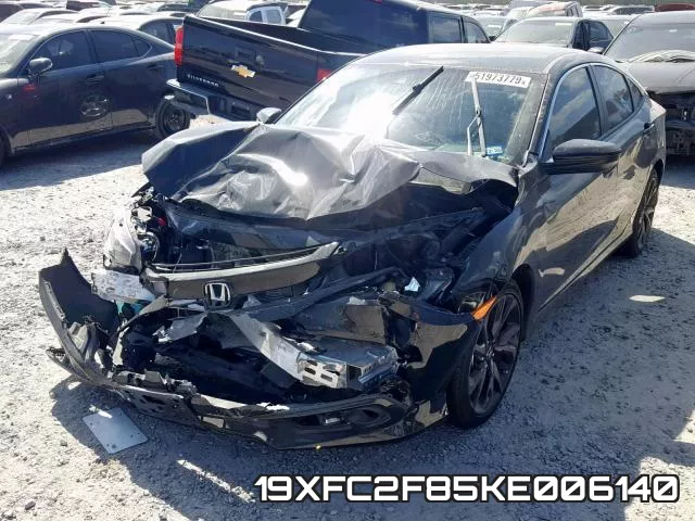 19XFC2F85KE006140 фото 3