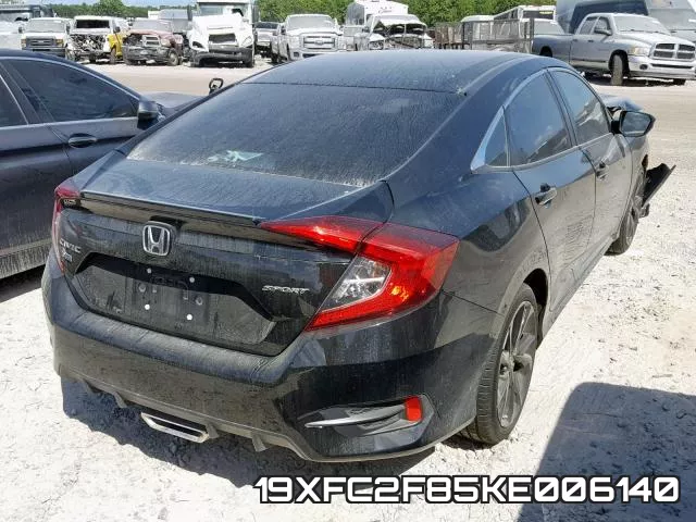 19XFC2F85KE006140 фото 5