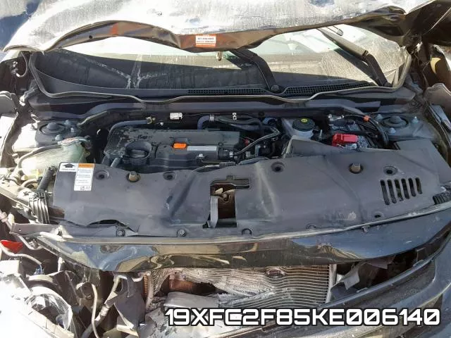 19XFC2F85KE006140 фото 8