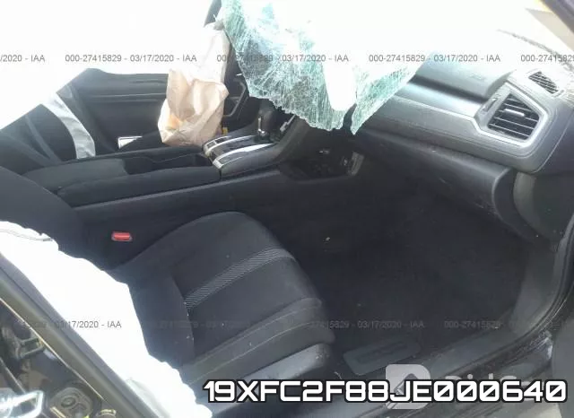 19XFC2F88JE000640 фото 6