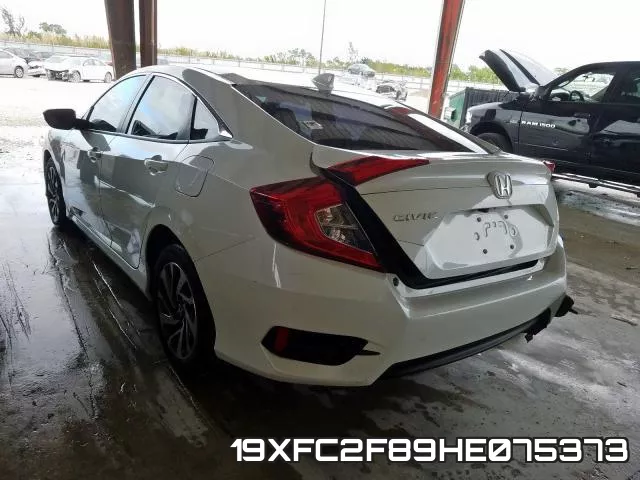 19XFC2F89HE075373 фото 4