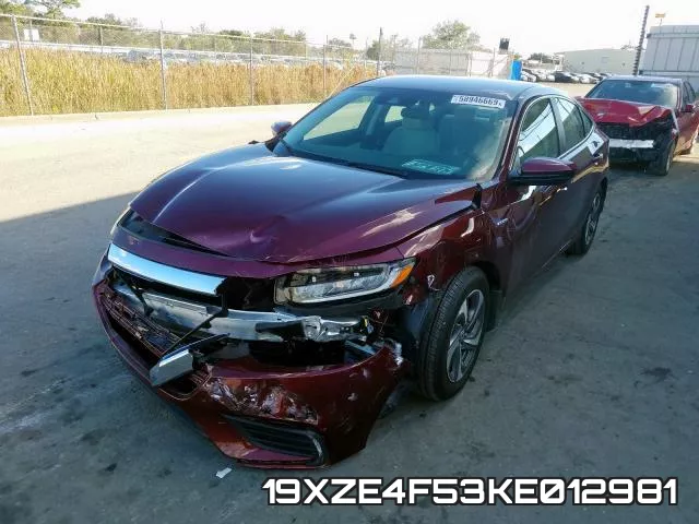 19XZE4F53KE012981 фото 3