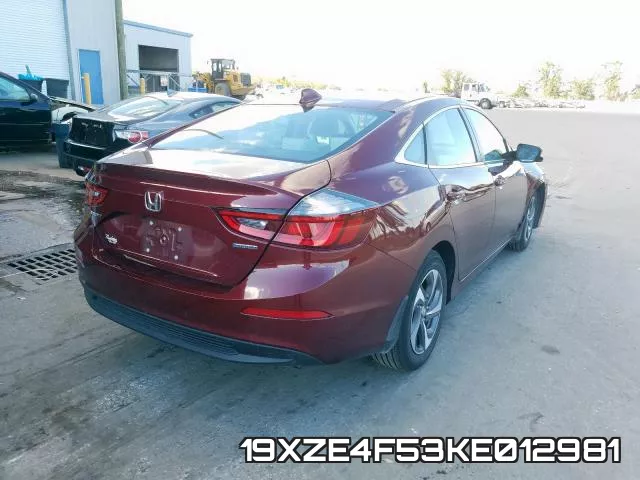19XZE4F53KE012981 фото 5