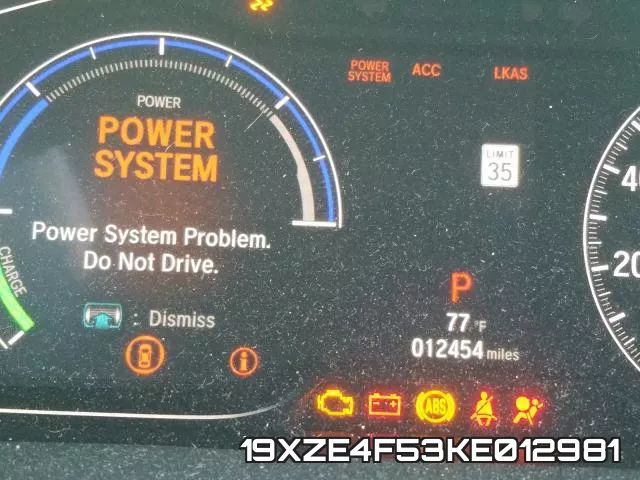 19XZE4F53KE012981 фото 9