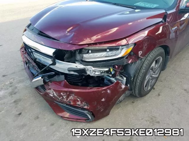 19XZE4F53KE012981 фото 10