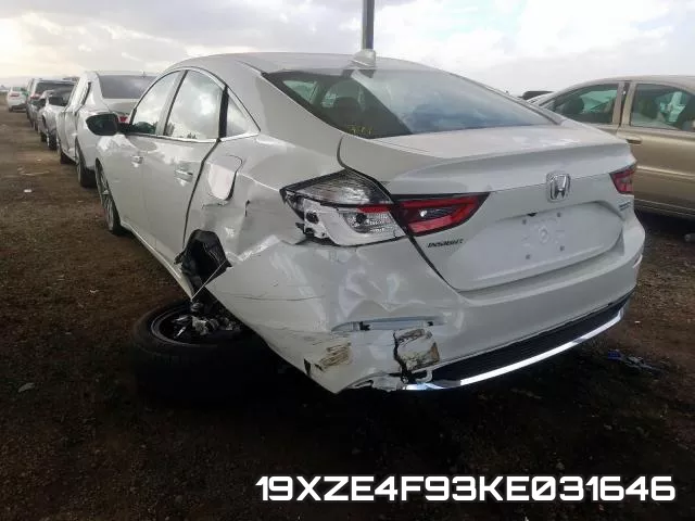 19XZE4F93KE031646 фото 4