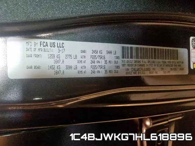1C4BJWKG7HL618896 фото 2