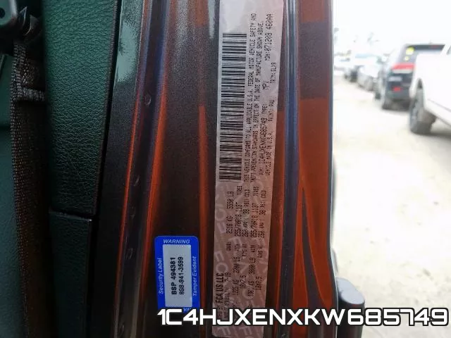 1C4HJXENXKW685749 фото 2