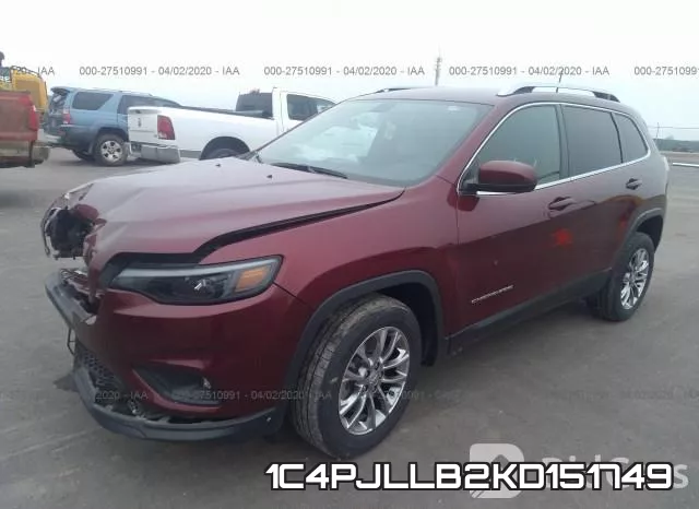 1C4PJLLB2KD151749 фото 3
