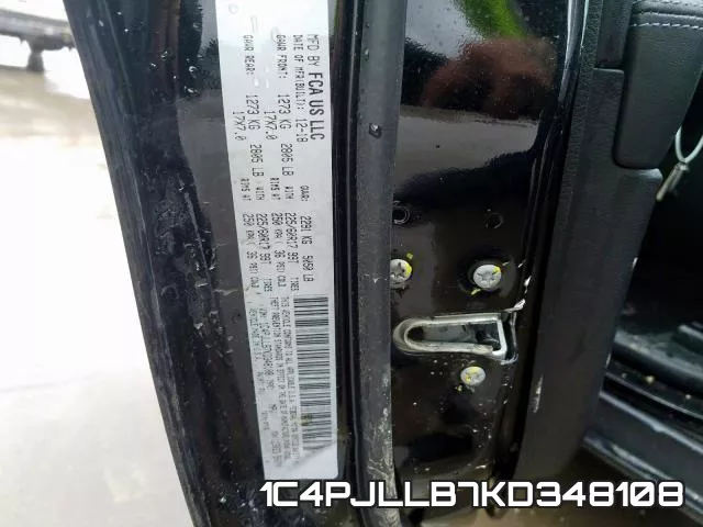 1C4PJLLB7KD348108 фото 2