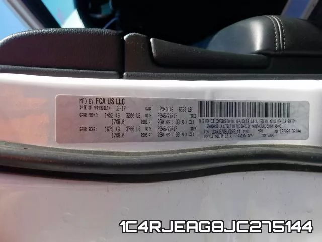 1C4RJEAG8JC275144 фото 2