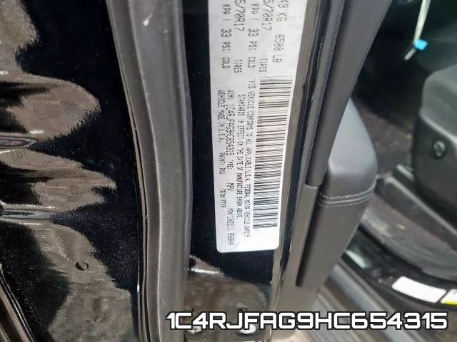 1C4RJFAG9HC654315 фото 2