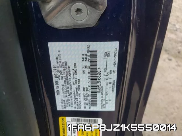 1FA6P8JZ1K5550014 фото 2