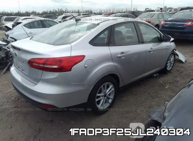 1FADP3F25JL240304 фото 5