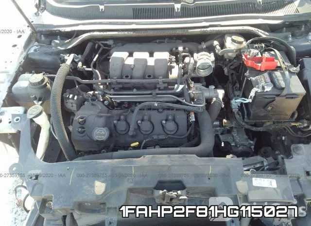 1FAHP2F81HG115027 фото 2