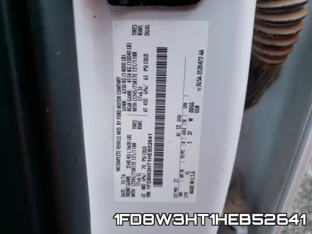 1FD8W3HT1HEB52641 фото 2