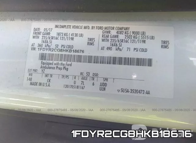 1FDYR2CG8HKB18676 фото 10