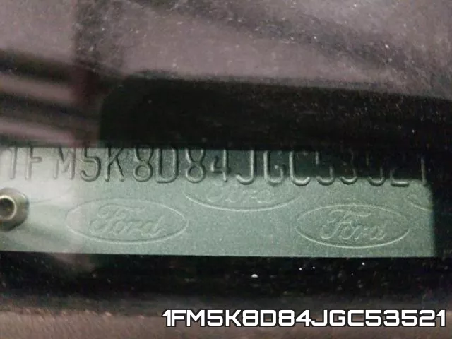1FM5K8D84JGC53521 фото 2