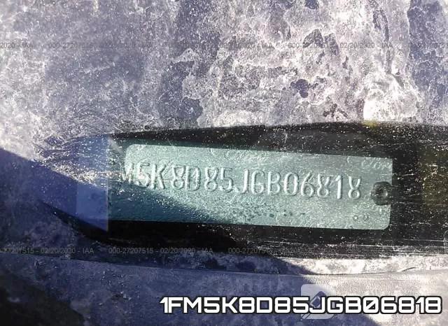 1FM5K8D85JGB06818 фото 10