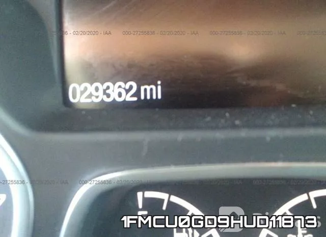 1FMCU0GD9HUD11873 фото 8