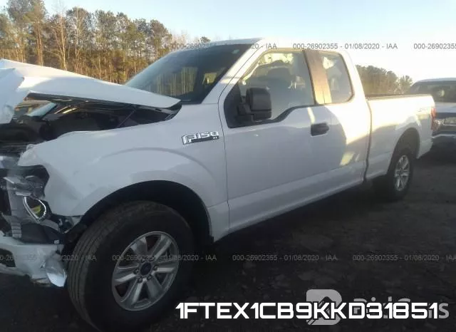 1FTEX1CB9KKD31851 фото 3