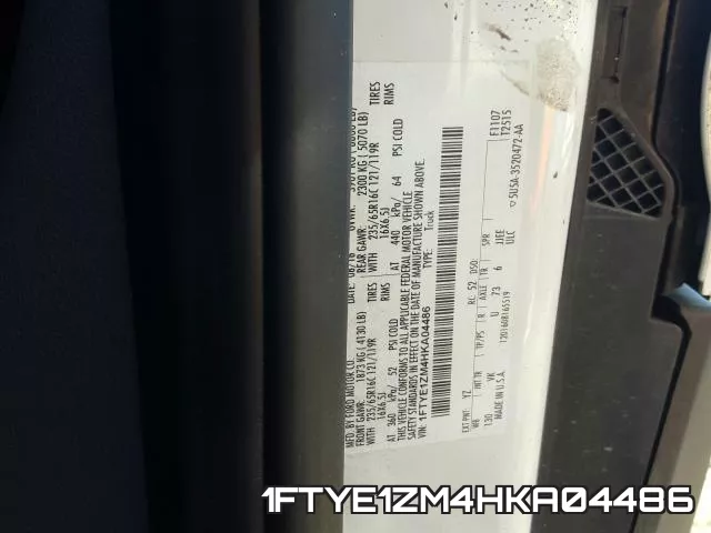 1FTYE1ZM4HKA04486 фото 2