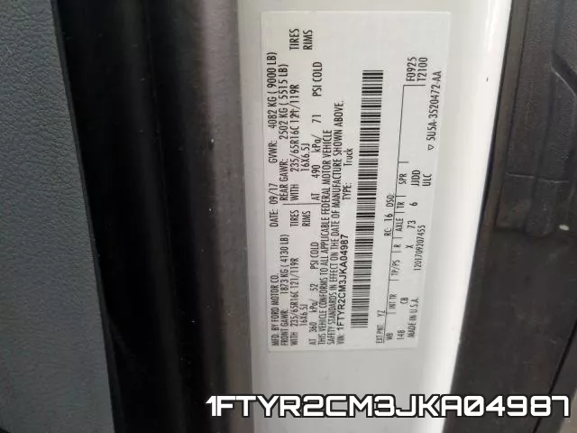 1FTYR2CM3JKA04987 фото 2