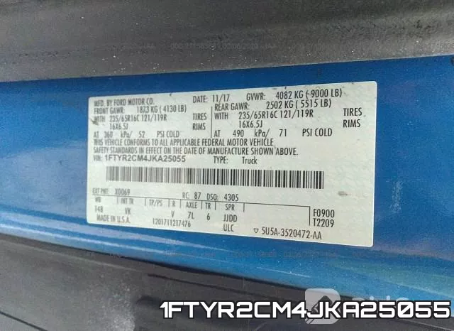 1FTYR2CM4JKA25055 фото 10