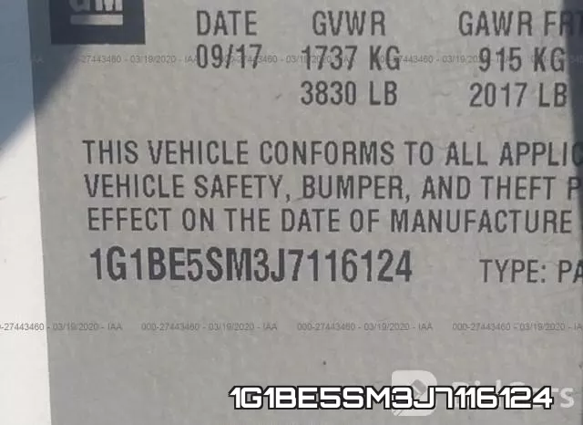 1G1BE5SM3J7116124 фото 10